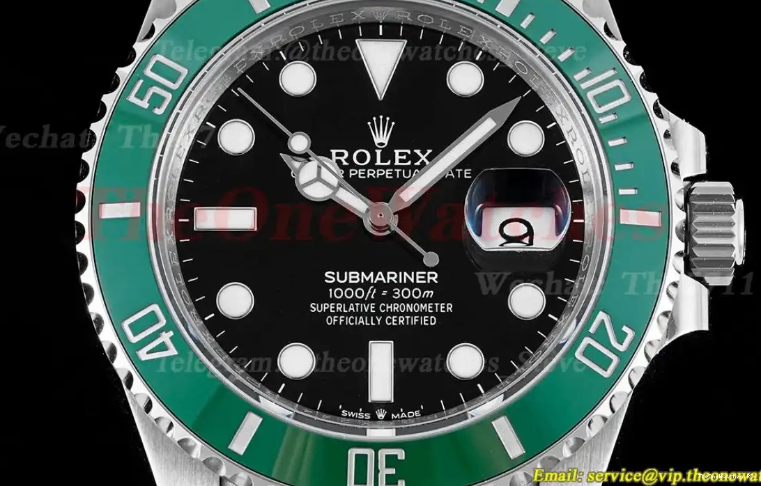 SS VS3235 Starbucks Black Submariner 126610LV SS Dial 41mm VSF 0630